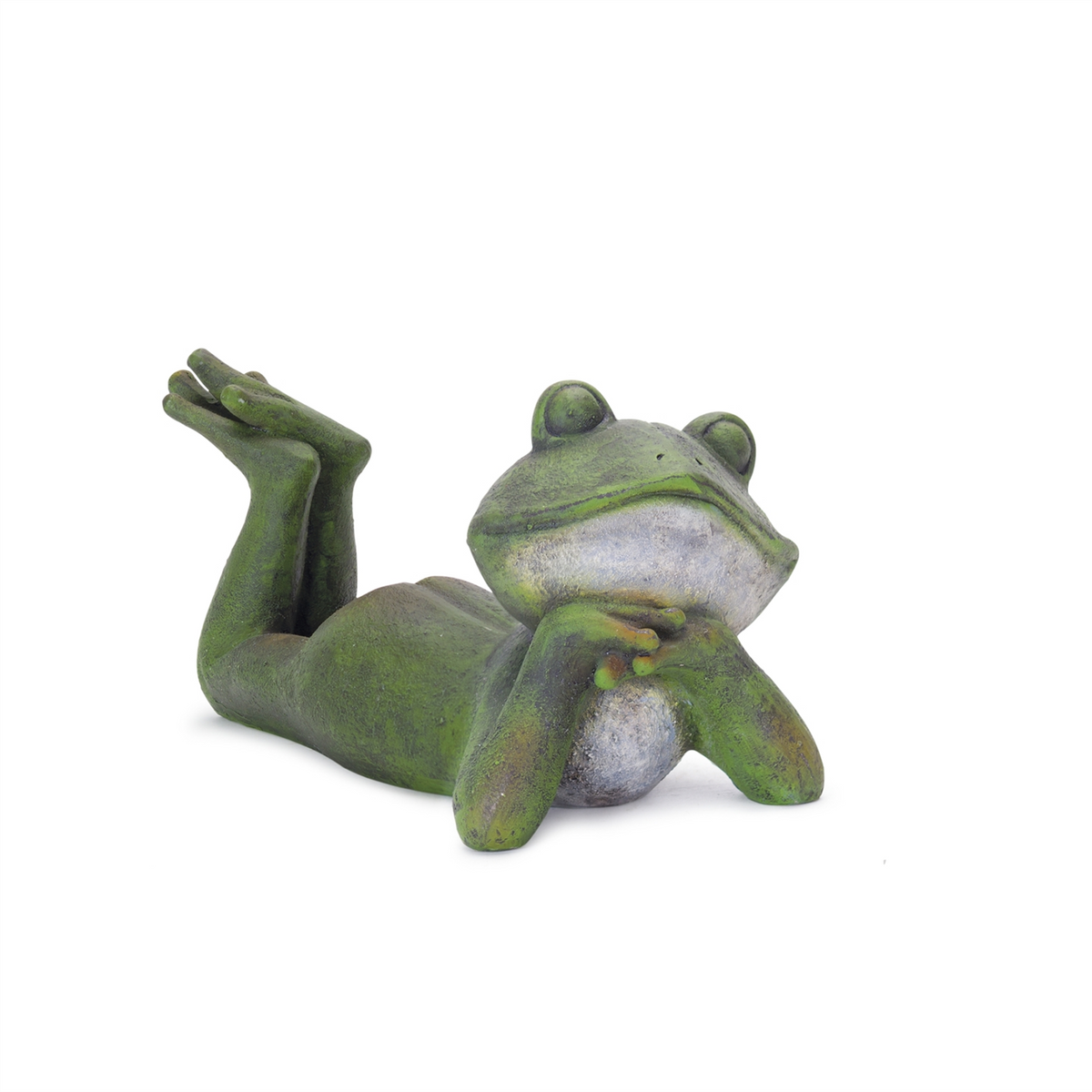 Lounging Garden Frog Figurine (Set of 3)