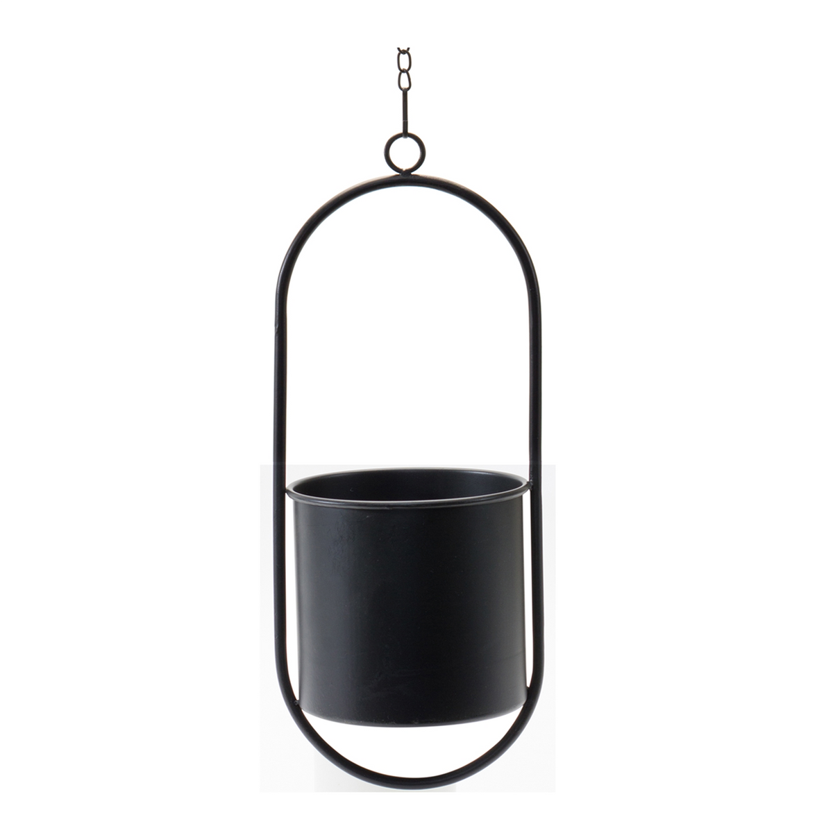 Modern Hanging Planter with Frame (Set of 2)