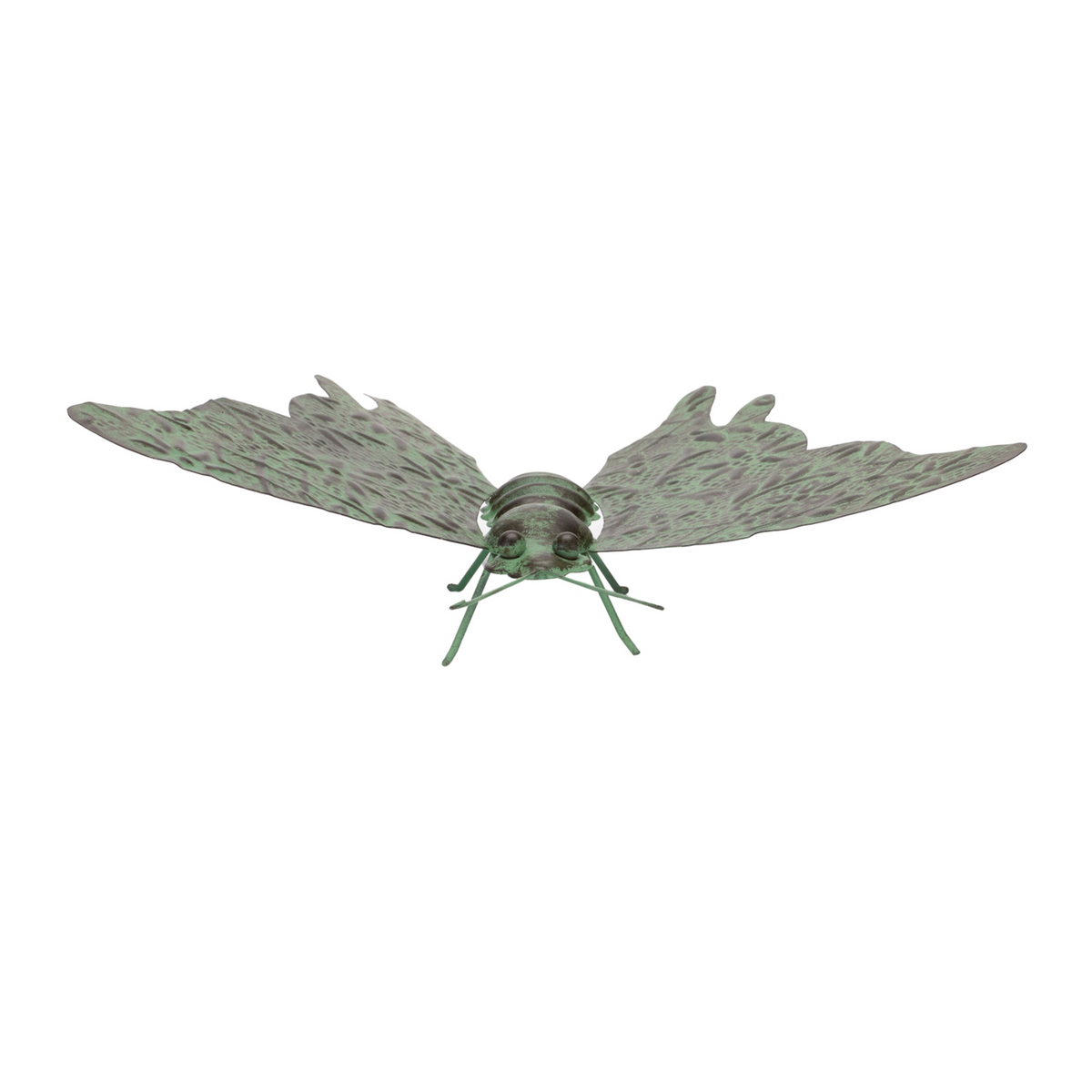 Iron Metal Butterfly Garden Accent 12.5"L