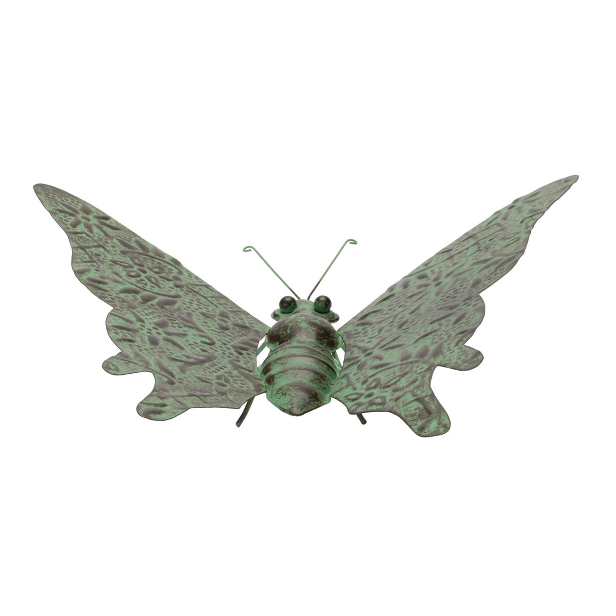 Iron Metal Butterfly Garden Accent 12.5"L