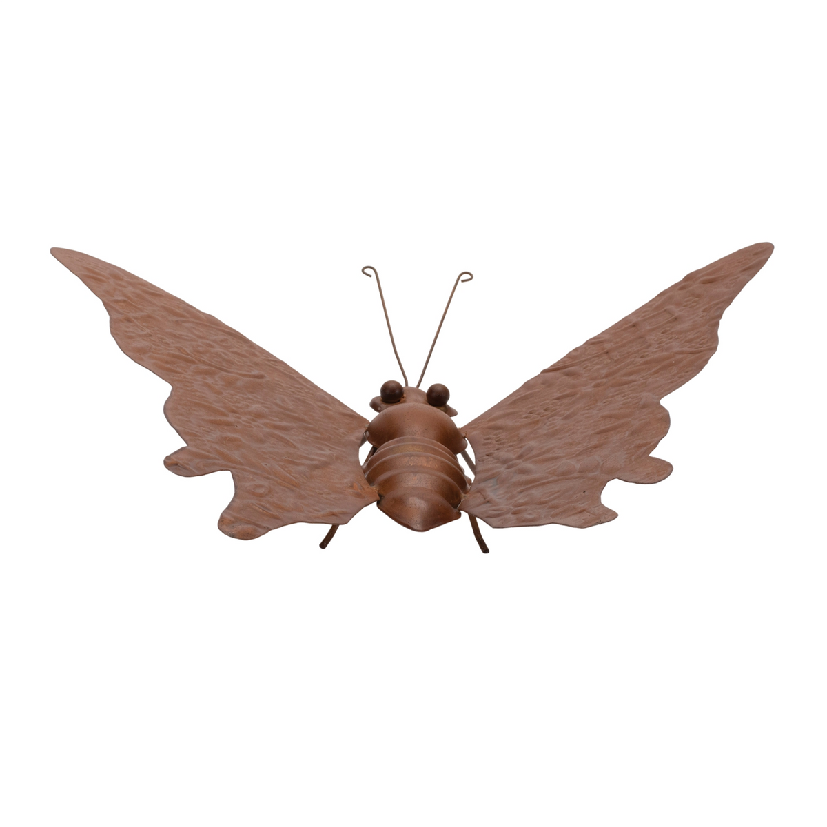 Bronze Metal Butterfly Garden Accent 12.5"L